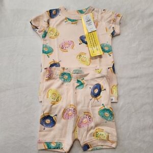 NWT Baby Gap Donut Short John Pajamas